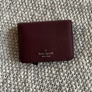 Kate Spade Burgundy Wallet